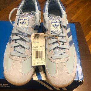 adidas Light Blue Athletic Shoes